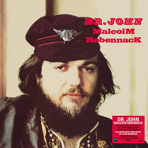 Dr John - Malcolm Rebennack (140g Red & Black Split Colour Vinyl) [VINYL]