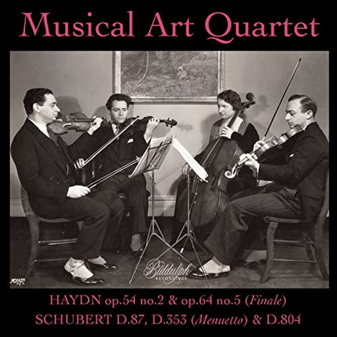 Musical Art Quartet - The Musical Art Quartet: Complete Columbia Recordings [CD]