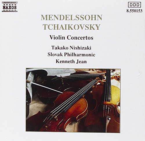 A CD cover featuring violins and sheet music on a white background.