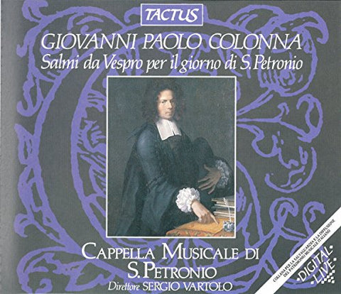 Sergio Vartolo - SALMI DA VESPRO SAN PETRONIO [CD]