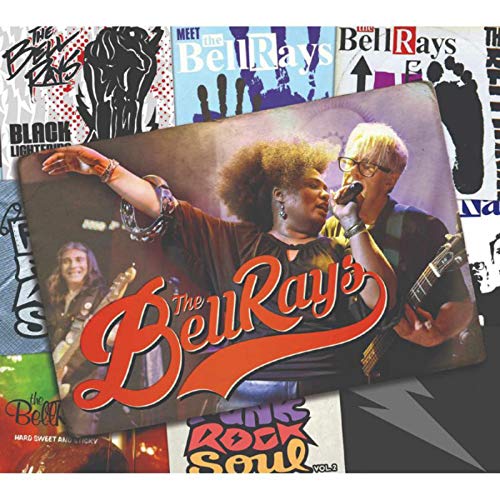 CD titled "The BellRays" featuring a woman and man performing on the cover.