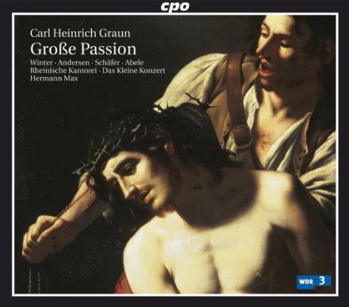 "CD cover featuring a painting of Jesus Christ being crowned with thorns."