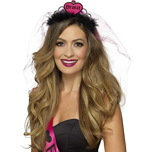 Smiffy's Braut Tiara Fancy Dress Accessory