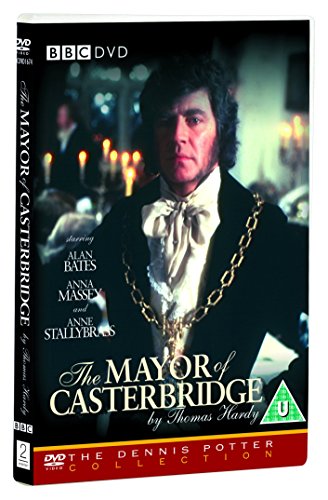DVD case for "The Mayor of Casterbridge" featuring a man in 19th-century attire.