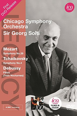 Sir Georg Solti | Mozart: Symphony No. 39 [Sir Georg Solti, Chicago Symphony Orchestra ] [ICA Classics: ICAD 5100] [DVD] [2013] [NTSC]