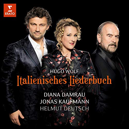 "CD cover featuring three classical musicians against a black background with text overlay."