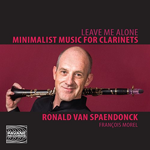 CD cover featuring a man holding a clarinet against a red background.