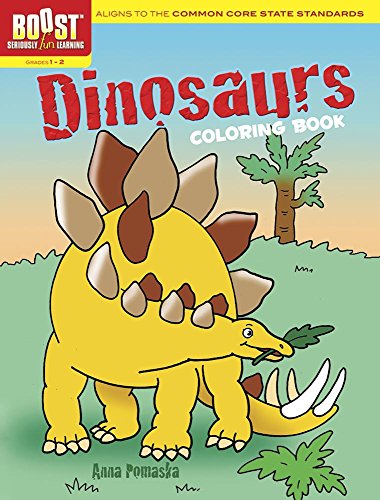 BOOST Dinosaurs Coloring Book (BOOST Educational Series)