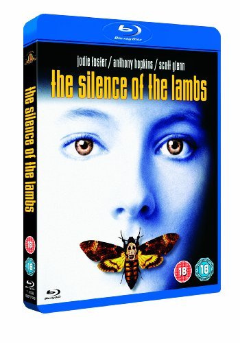 "Blu-ray case with a close-up of a woman's face and a moth."