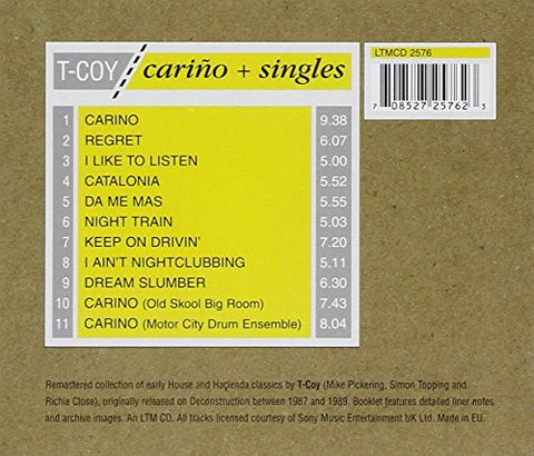 T Coy - Carino and Singles [CD]