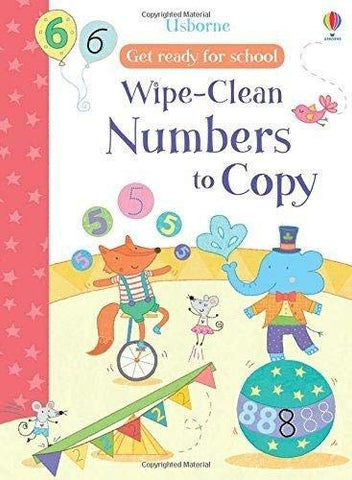 Wipe-Clean Numbers to Copy (Get Ready for School Wipe-Clean Books)