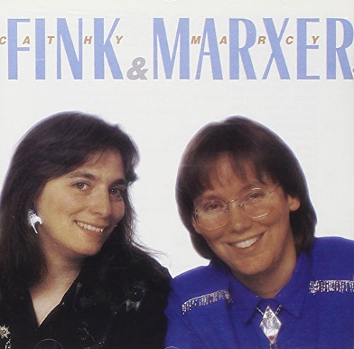CD album cover featuring two smiling women, "Cathy Fink & Marcy Marxer" in blue text.