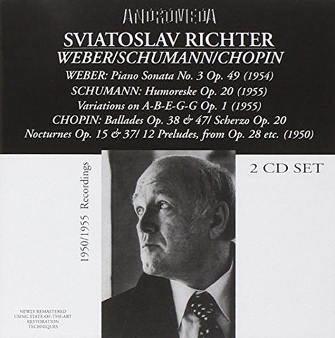 Richter - Weber/Schumann/Chopin/Piano Works [CD]