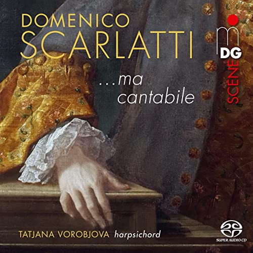 Tatjana Vorobjova - Ma Cantablie: Selected Scarlatti Harpsichord Sonatas [CD]