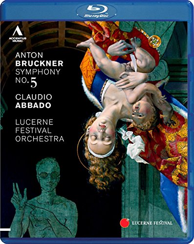 "Blu-ray case featuring a painting of cherubs and a stone statue."