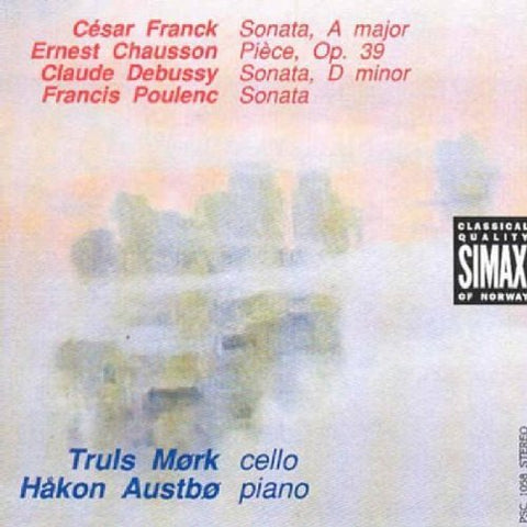 Mork Truls/hakon Austbo - Franck: Sonata A major; Chausson: Piece Op. 39; Debussy: Sonata D minor; Poulenc: Sonata [CD]
