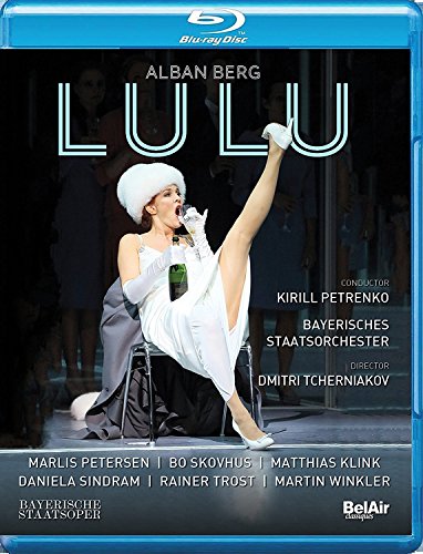 "Blu-ray cover featuring a woman in a white dress, hat, and raised leg."