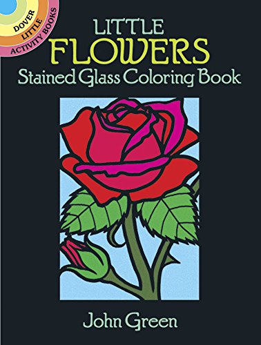 Little Flowers Stained Glass (Little Activity Books)
