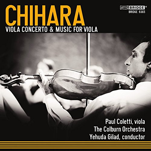 CD cover featuring a man playing a violin with blurred background musicians.