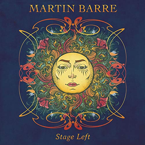 "CD cover with a yellow sun face surrounded by floral patterns on a dark blue background."