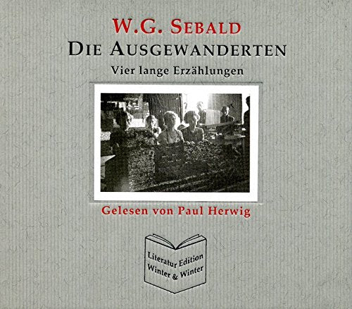 The image is a gray book cover with a black-and-white photograph and red and black text.