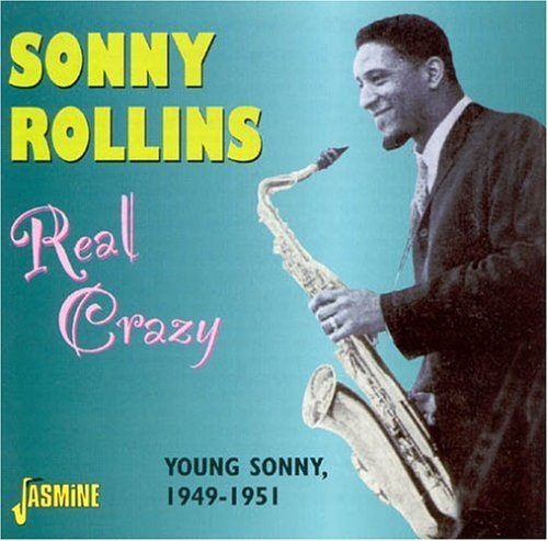 CD album cover featuring Sonny Rollins playing saxophone, with yellow and pink text.