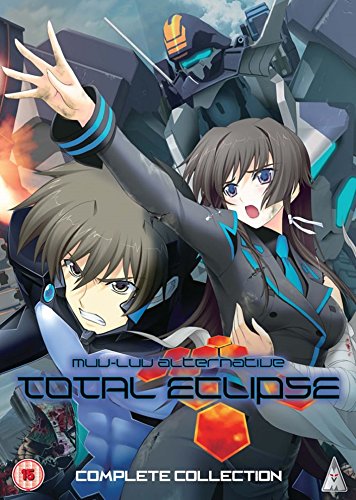 Anime DVD cover featuring two characters and a robot, with "Total Eclipse" text.