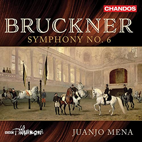 A CD cover featuring horse riders in a grand hall with text overlays.
