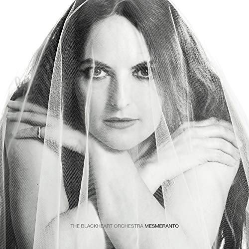 Black and white album cover with a woman's portrait behind a veil.