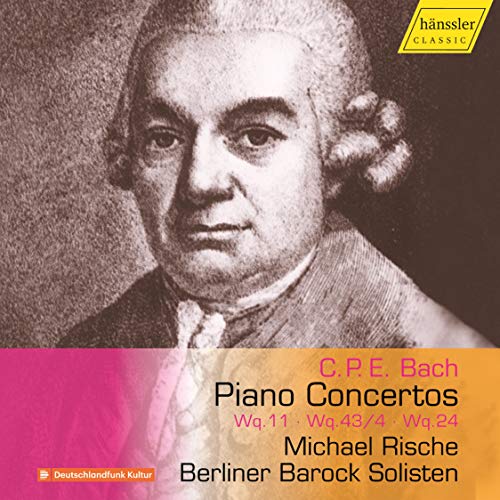 Rische/berliner Barock - C.P.E. Bach: Piano Concertos [CD]