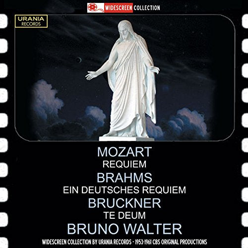 "CD cover featuring a white statue against a dark, cloudy background with filmstrip border."