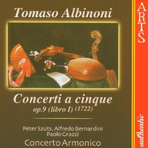Concerto Armonico - Albinoni: Concerti a Cinque op. 9 [CD]