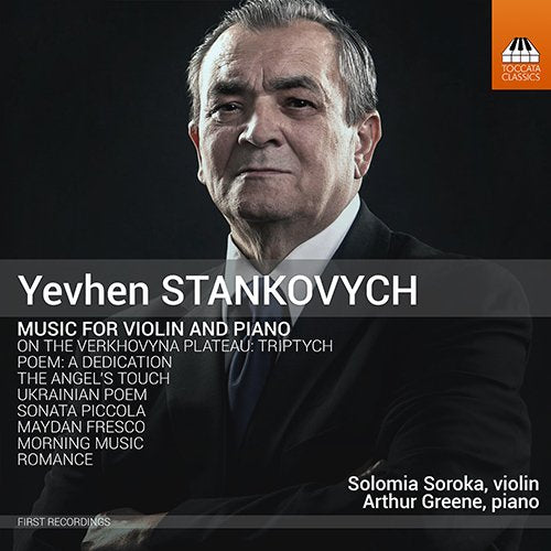 CD cover with a man's photo and white text on a dark background.
