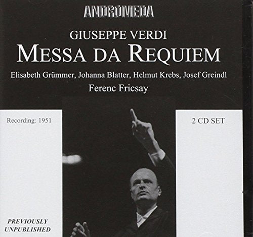 Black and white CD cover with a conductor and text.