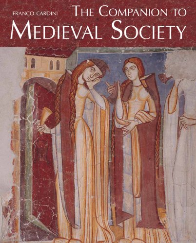 Book cover: "The Companion to Medieval Society" with medieval painting of three women.