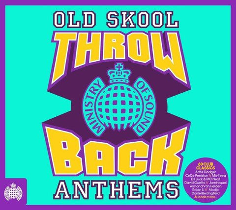 Throwback Old Skool Anthems - Ministry of Sound Audio CD