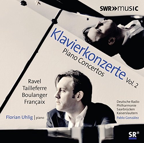 CD cover featuring a man playing piano, with text and logos.