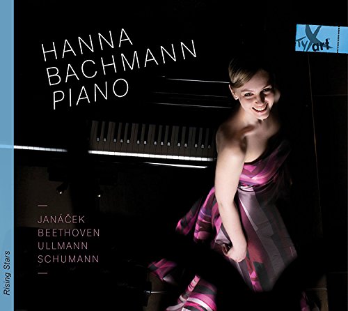 CD cover with a woman in a pink dress sitting at a piano.