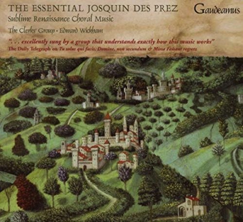 A medieval-themed CD cover featuring a castle and rolling hills landscape illustration.