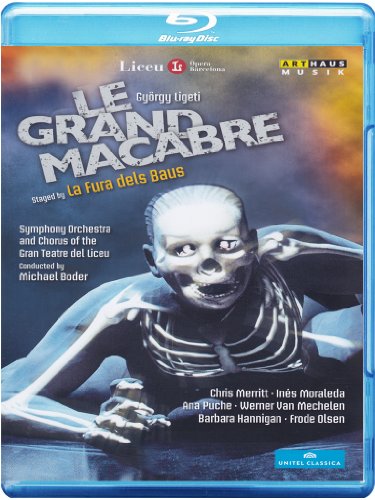 "Blu-ray case cover featuring a grim reaper character with skeletal body."