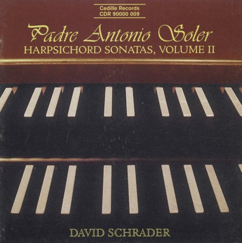 David Schrader - Harpsichord Sonatas, Vol.2 [CD]