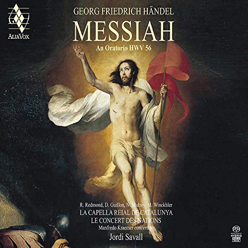 "CD cover featuring a depiction of Jesus Christ rising, with names and logos."