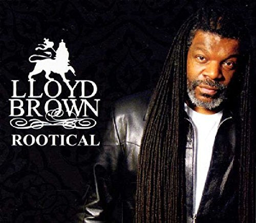 Album cover featuring Lloyd Brown, a man with long braids, wearing a leather jacket.