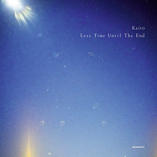 A vinyl album cover with a blue starry sky and white text.
