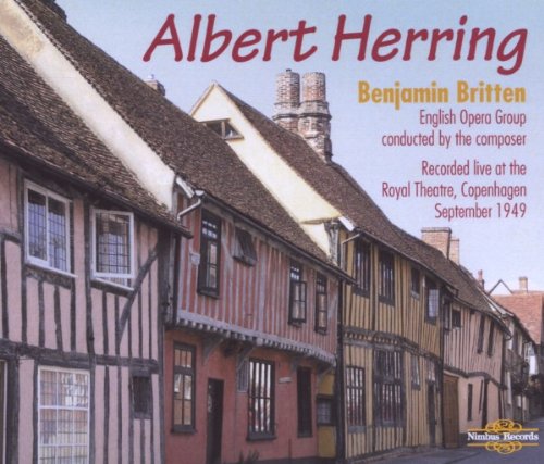 "CD cover featuring old half-timbered houses and text describing the album's contents."