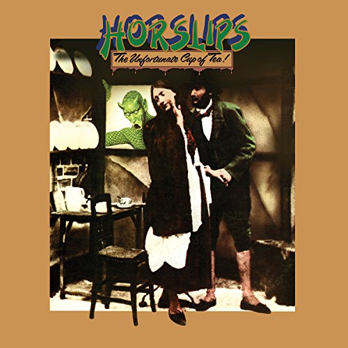 "CD cover art featuring two men in a Victorian-era setting, with 'Horslips' at the top."