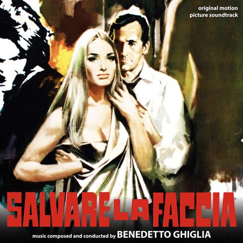 "CD cover art featuring a man and woman in a dramatic scene."