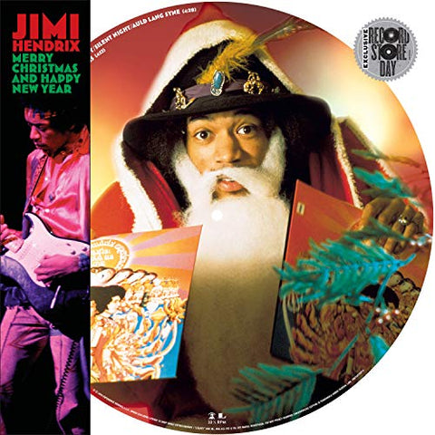 Jimi Hendrix - Merry Christmas & Happy New Year (Picture Disc) (Numbered) (Black Friday 2019) [VINYL]