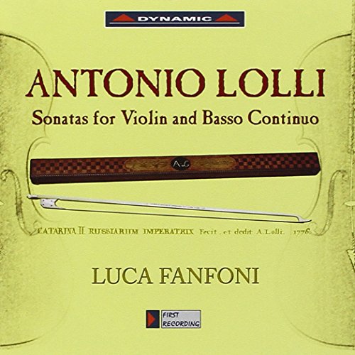 Luca Fanfoni - Lolli: Sonatas [CD]