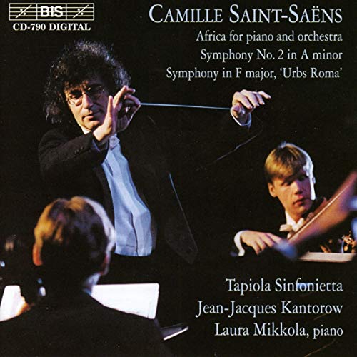 Kantorowmikkolatapiola Sinfo - Saint-Saens / Arfica For Pno & Or / Sym. No. 2 [CD]